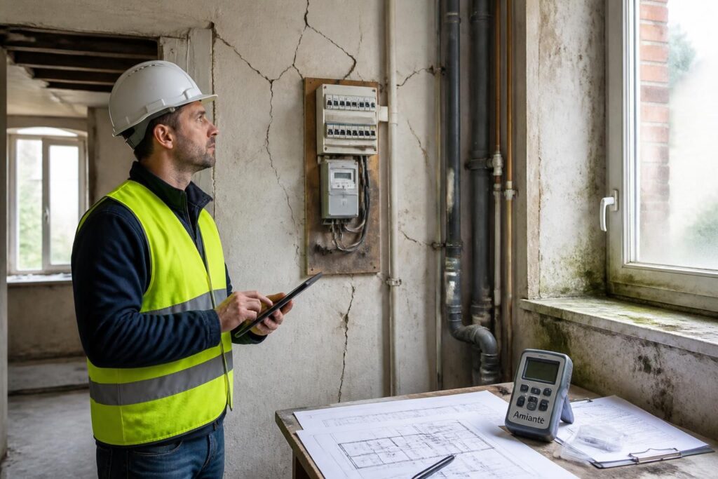 découvrez les points essentiels à vérifier lors d'un diagnostic avant travaux pour assurer la sécurité et la conformité de votre projet.