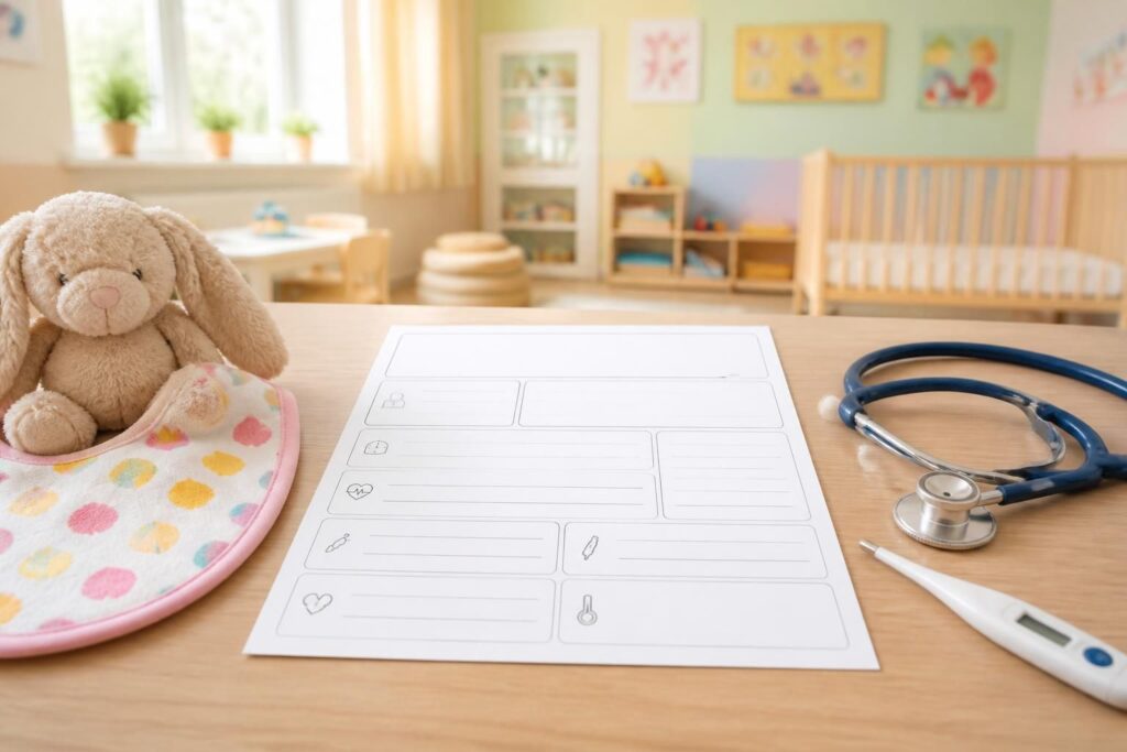 téléchargez gratuitement des modèles de fiches de transmission vierges, spécialement conçues pour les crèches et les infirmiers, pour assurer un suivi clair et efficace.