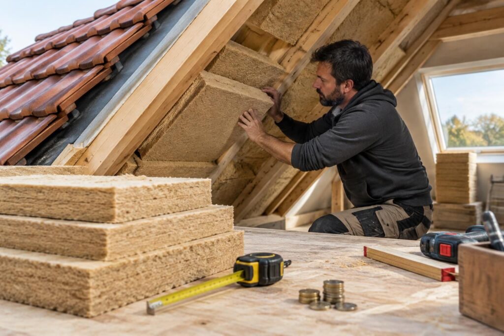 découvrez quelle épaisseur de laine de bois choisir pour isoler votre toiture, les critères à prendre en compte et les prix à prévoir pour vos travaux.