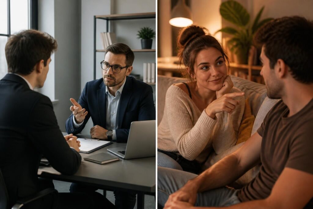 découvrez les questions pièges courantes en entretien d'embauche et les astuces pour tester la complicité avec votre copain.