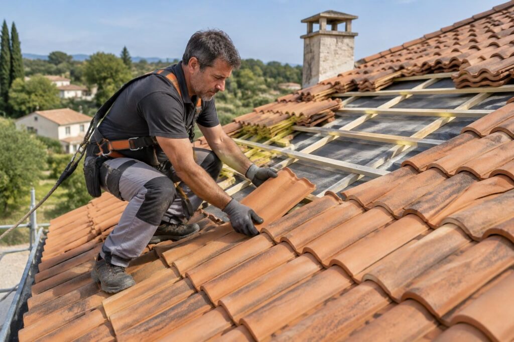 Faire une toiture en tuile : conseils pour pose et rénovation
