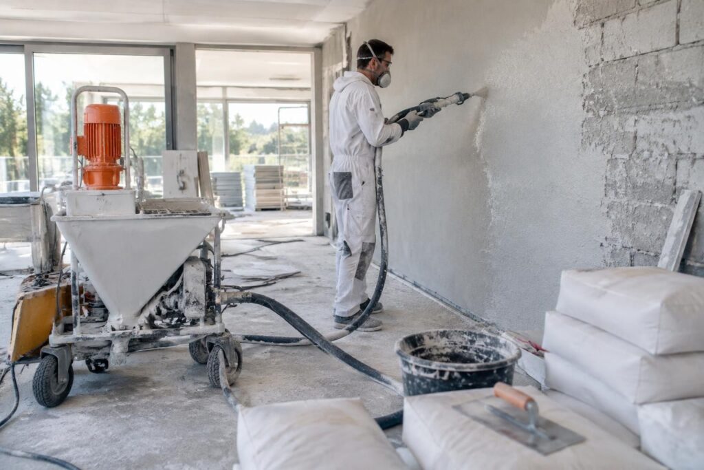 Knauf plâtre : produits rapides et solutions à projeter pour vos chantiers