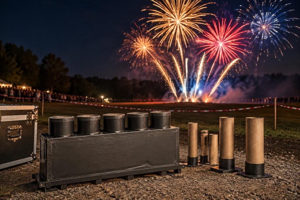 Mortier 5 coup : caractéristiques et usages des mortiers d&rsquo;artifice 20mm et 30mm
