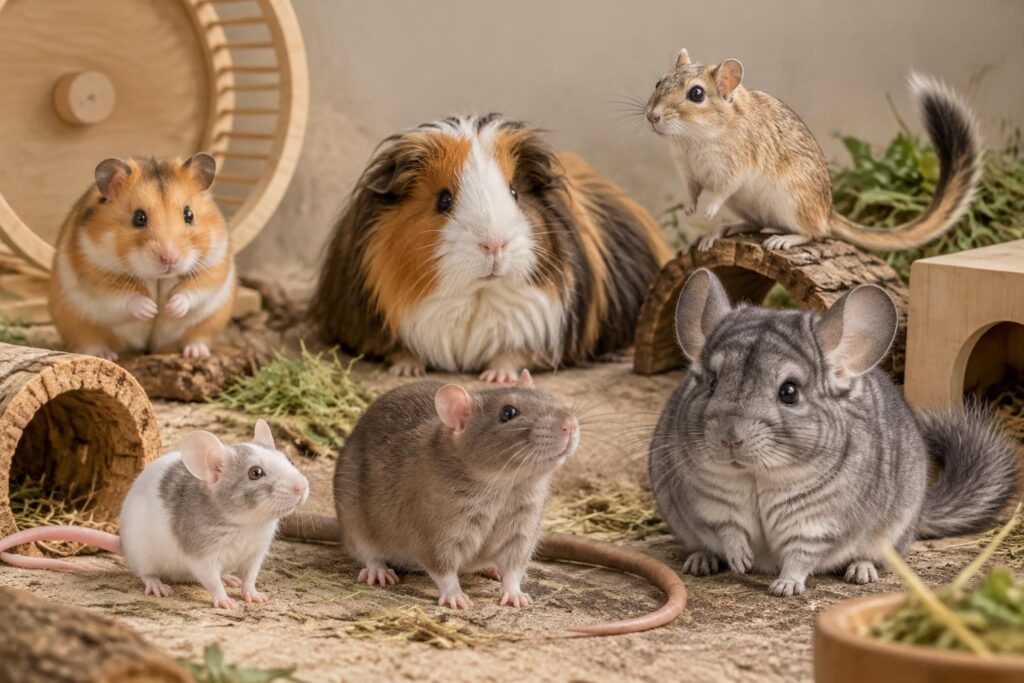 Petit rongeur : liste et astuces pour reconnaître ces animaux de compagnie