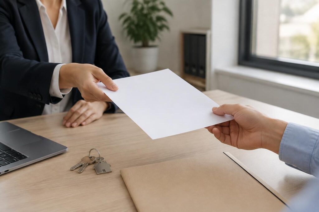 Récépissé de remise en main propre : modèles et usages pour bail et démission