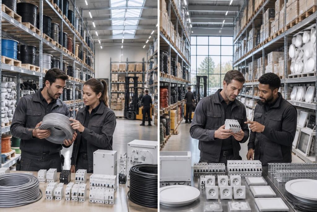 Rexel et Sonepar : comparaison des leaders de la distribution électrique